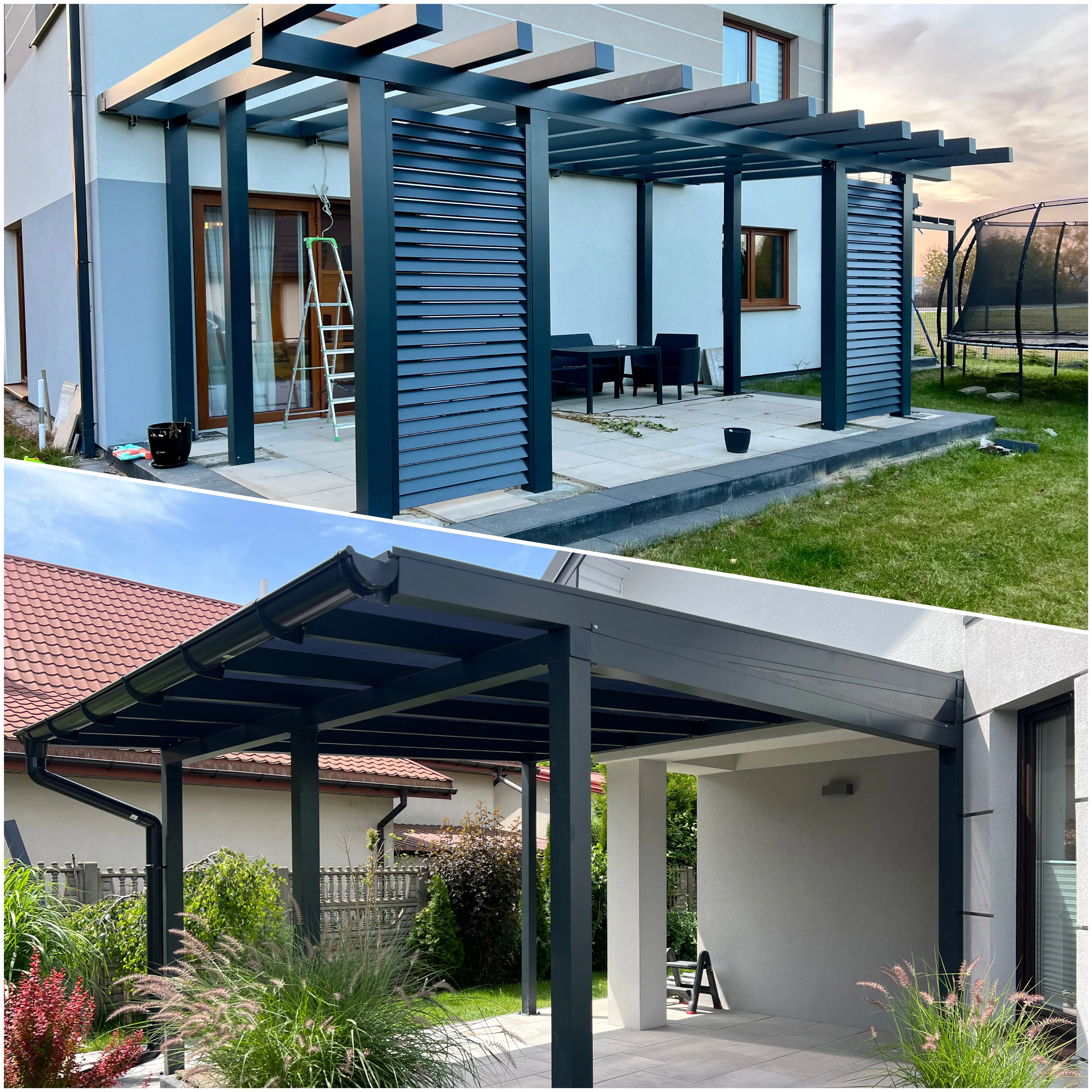 Pergola aluminiowa tarasowa konstruX Radom